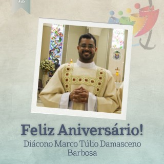 Aniversariante do Mês.  Diocese de Guaxupé  Mg