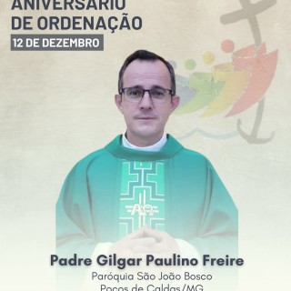Aniversariante do Mês Diocese  de Guaxupé  Mg